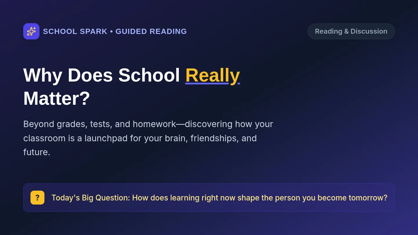School Spark Discussion Slides