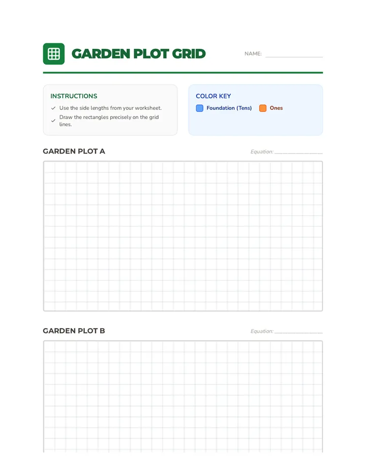 Garden Plot Grid