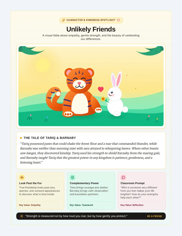 Unlikely Friends Poster