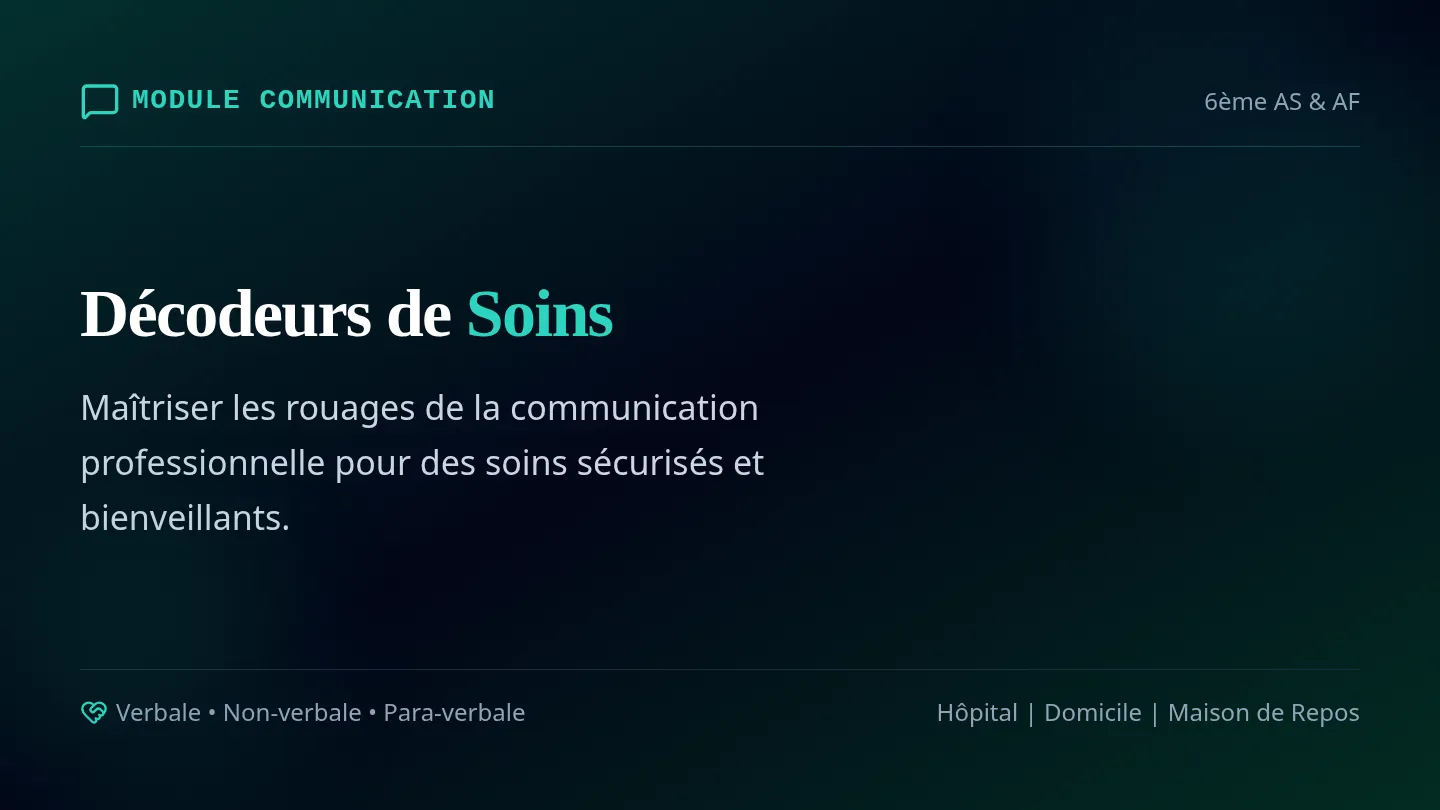 Décodeurs de Soins Diapositives
