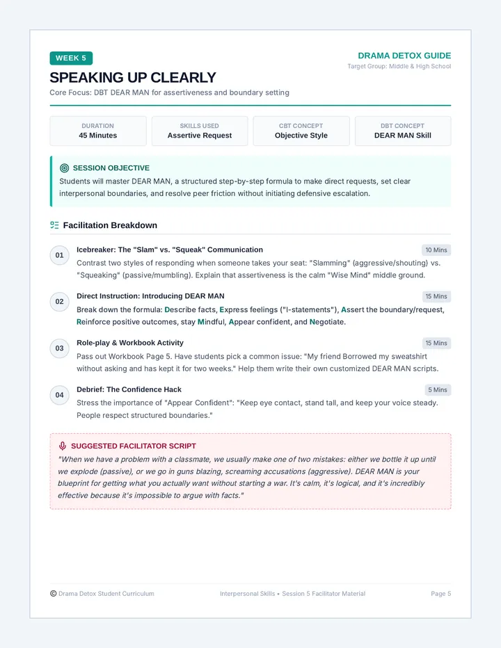 Week 5 Educator Guide