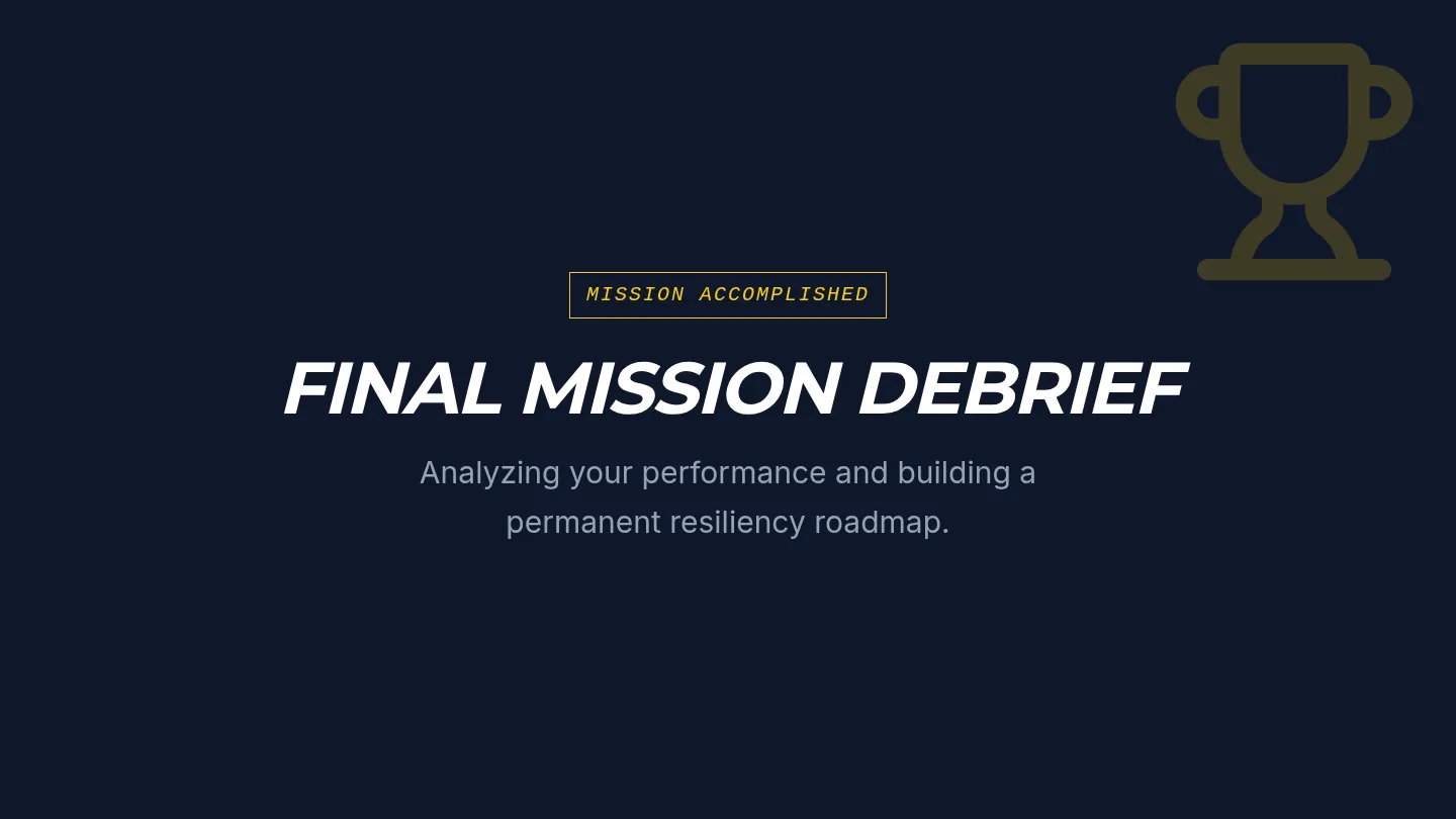 Final Mission Debrief Slides