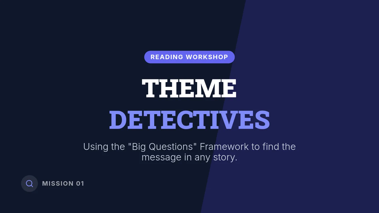Theme Detectives Slides