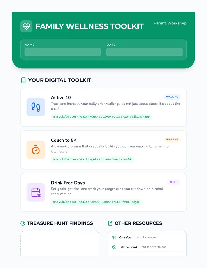 Wellness Toolkit Handout