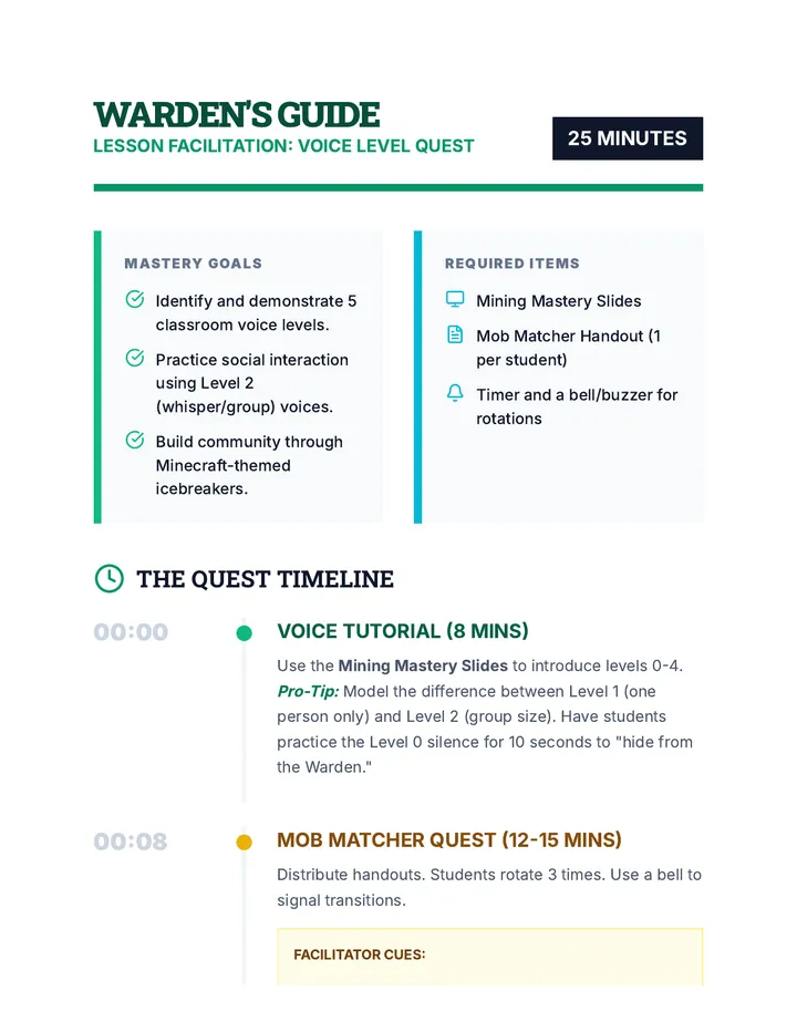 Wardens Facilitation Guide