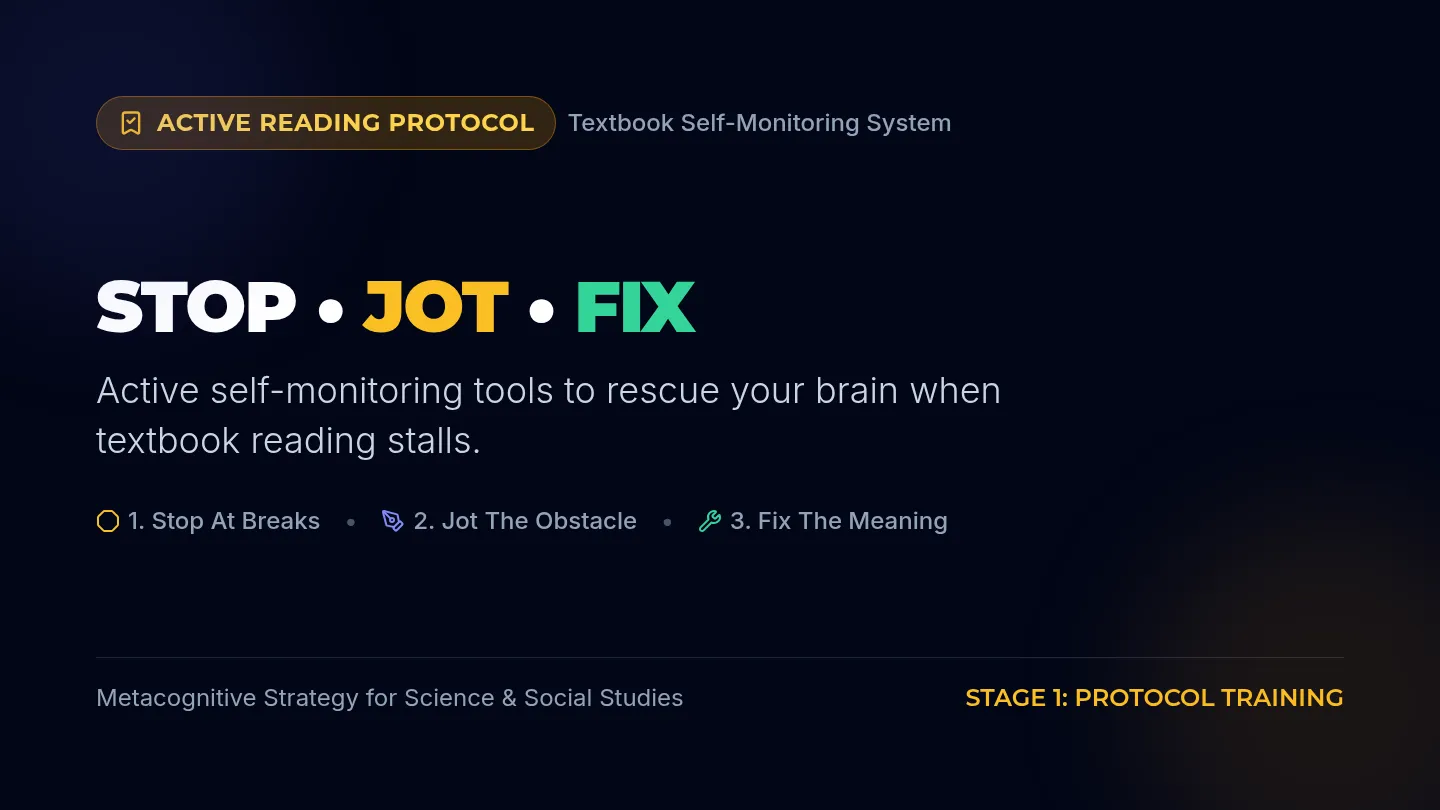 Stop Jot Fix Slide Deck