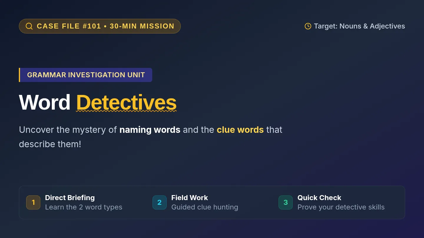 Word Detectives Slides