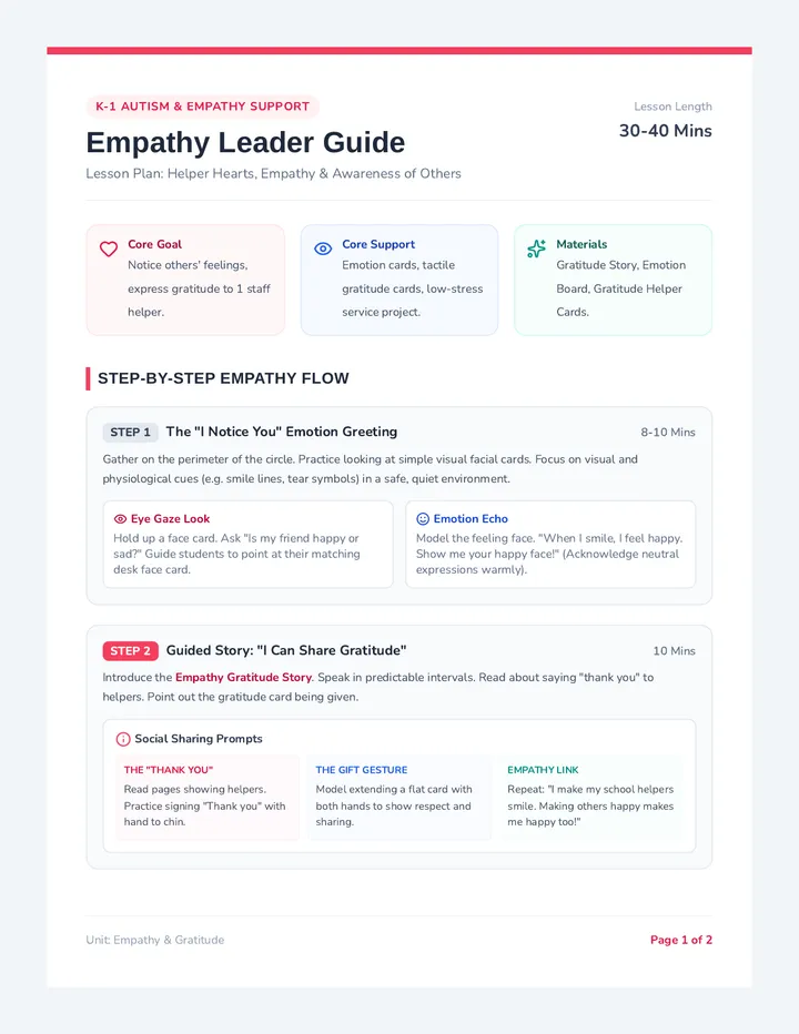 Empathy Leader Guide