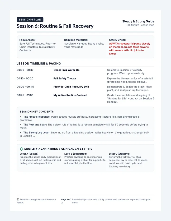 Routine for Life Teacher Guide