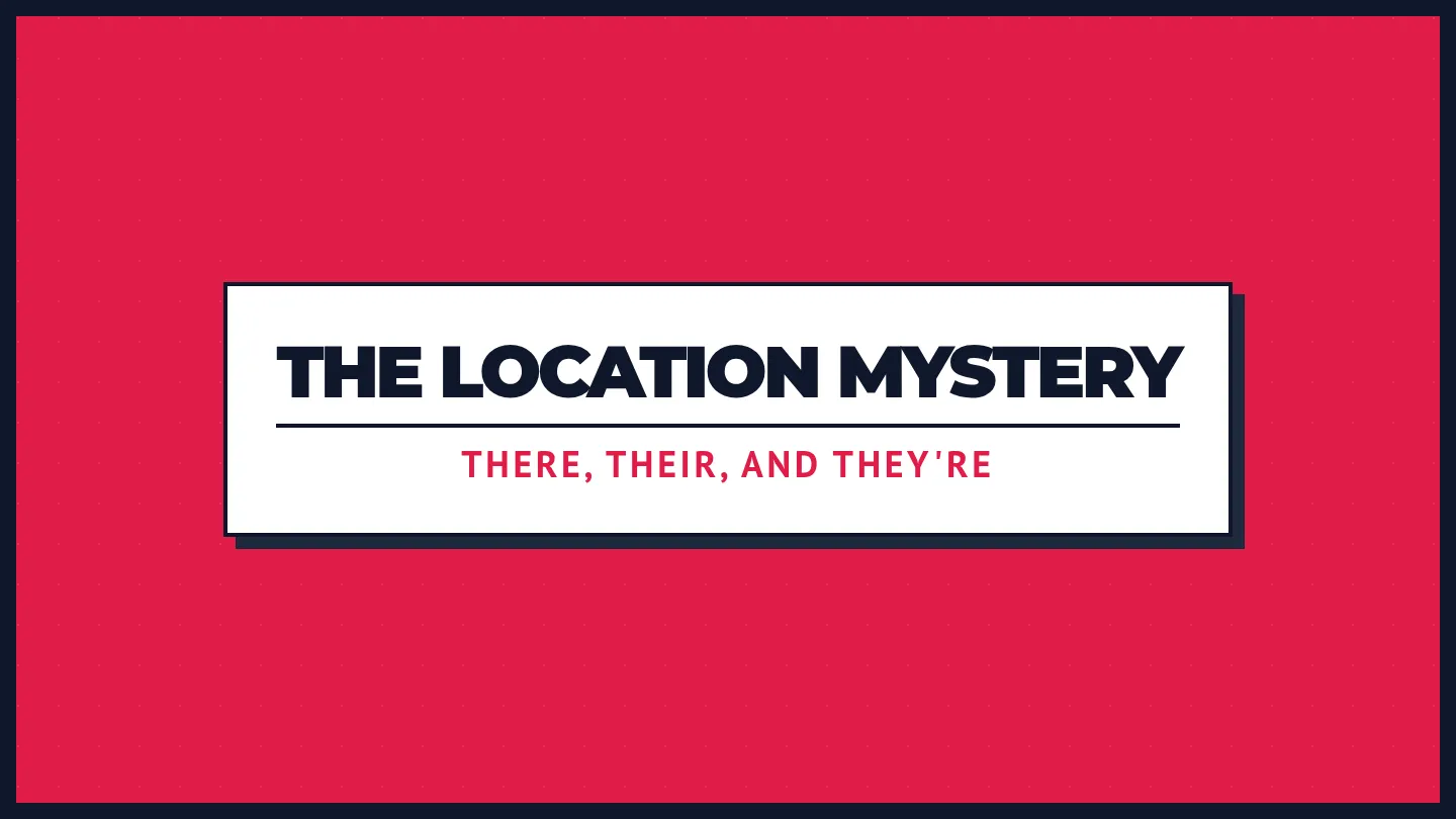 Mystery Map Slides