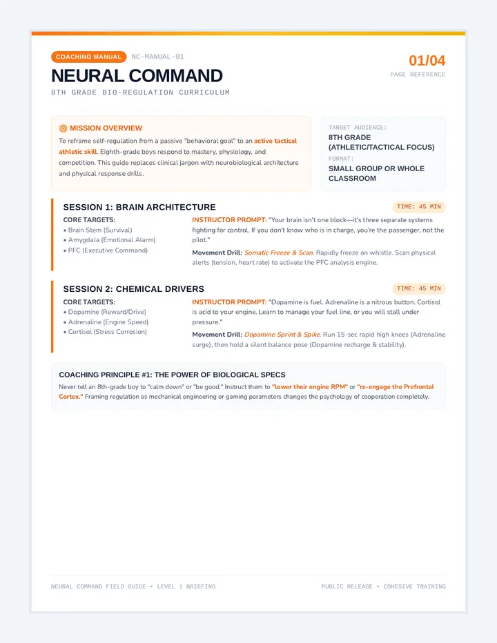 Neural Command Educator Guide