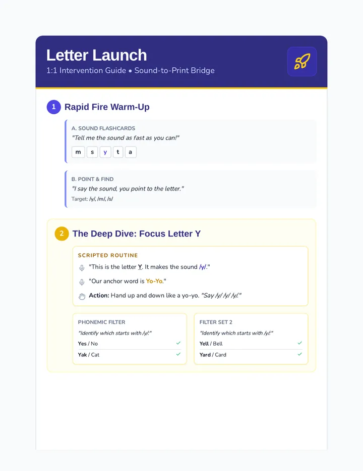 Letter Launch Pad • Lesson • Lenny.com