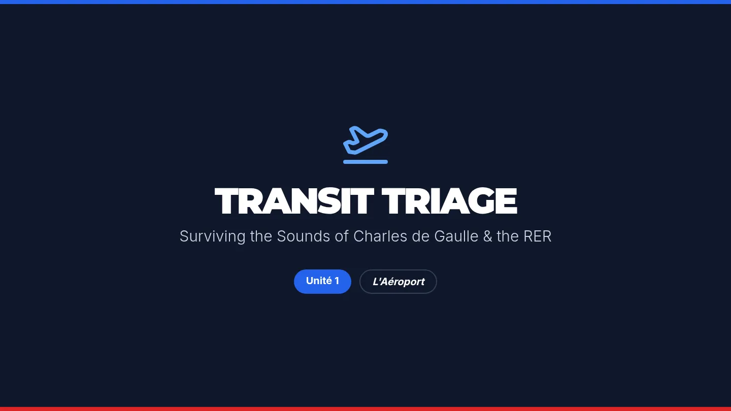 Transit Triage Slides