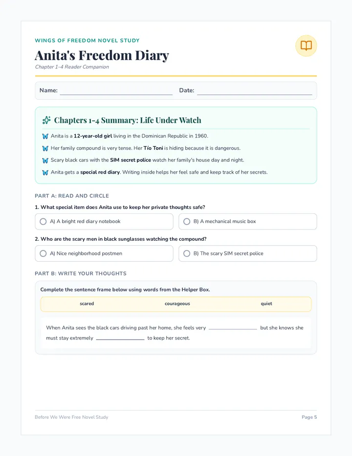 Anita Freedom Diary