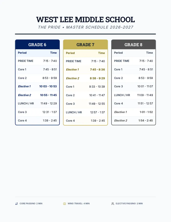 West Lee Master Schedule Document Swapped page 1