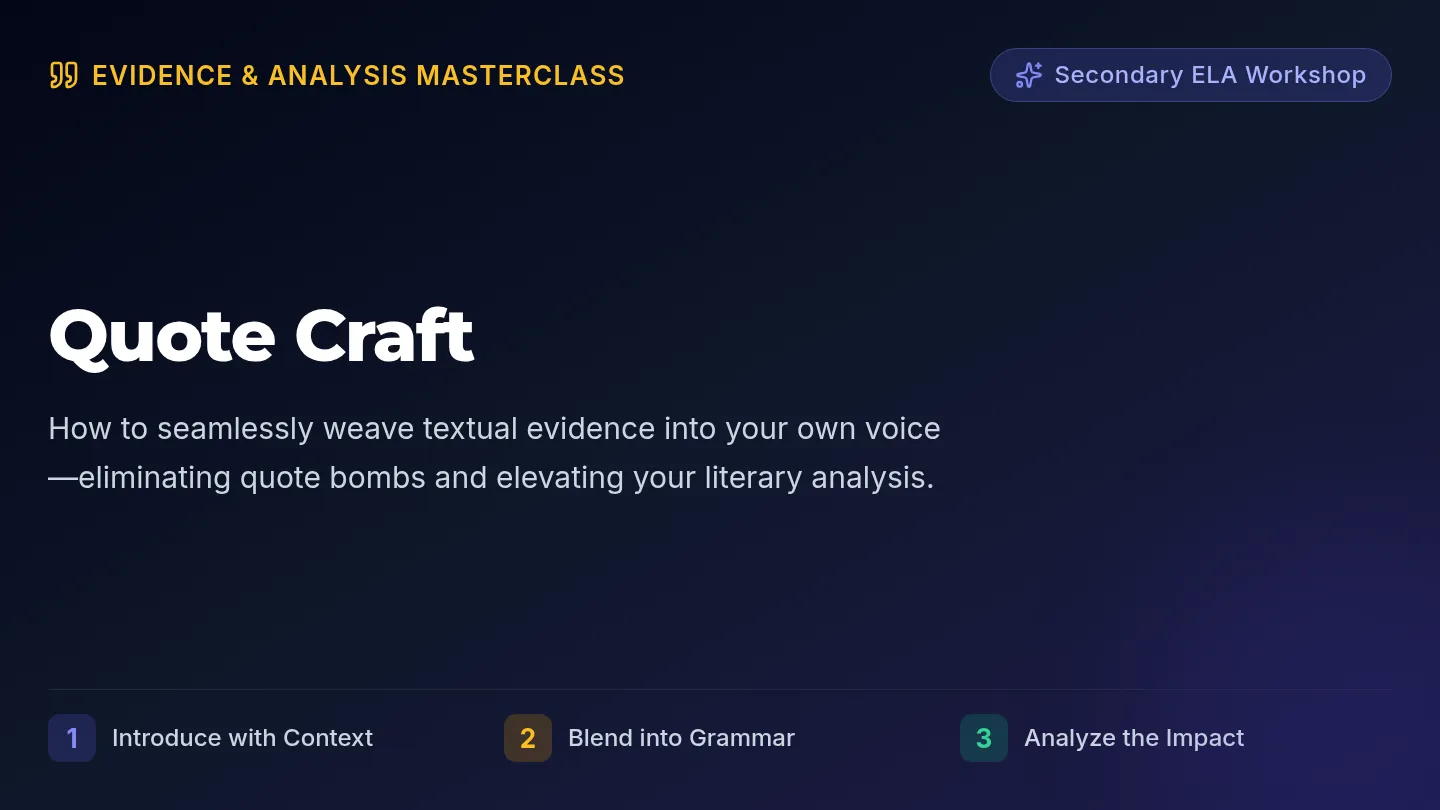 Quote Craft Slides