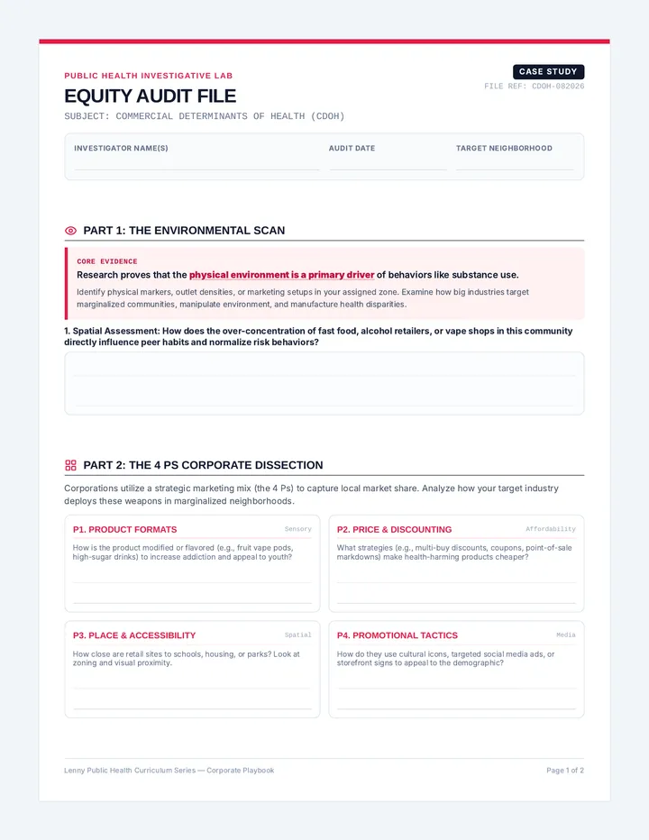 Targeting Tactics Worksheet