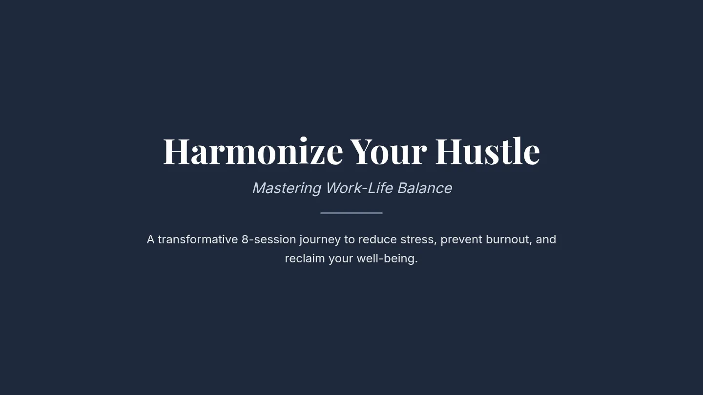 Harmonize Slides Slide Deck