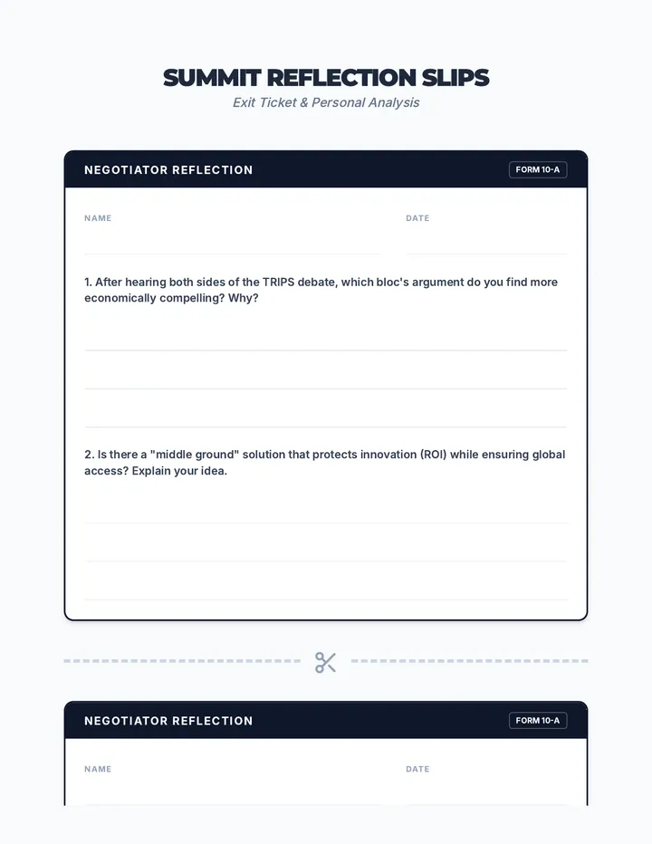 IP Reflection Slips