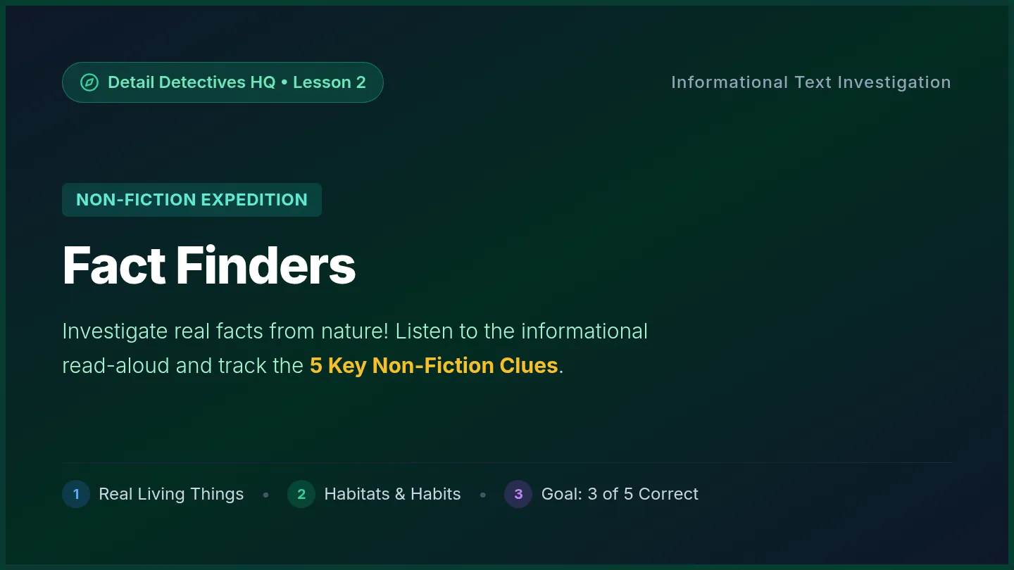 Fact Finders Slides