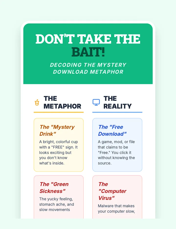 Safe Downloads Anchor Chart
