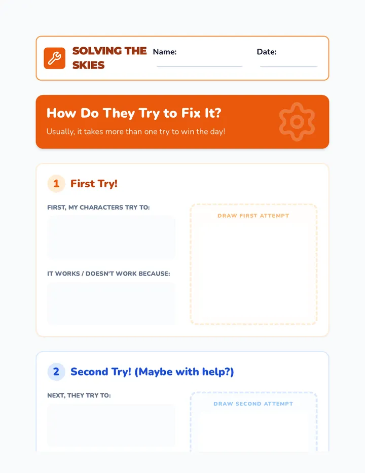 Solving the Skies Worksheet
