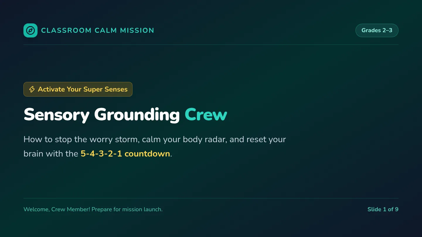 Grounding Crew Slides