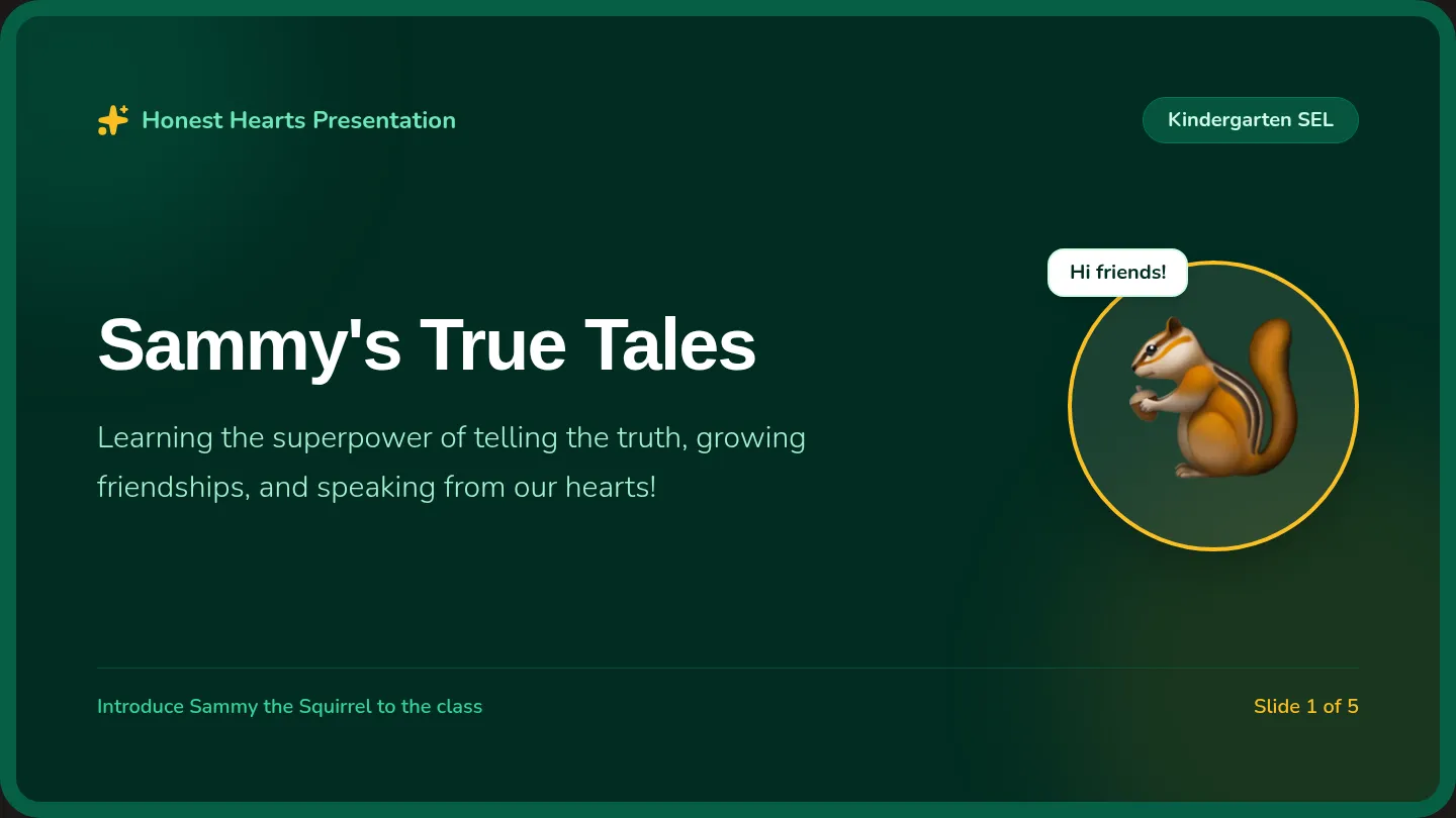 Honest Hearts Slides