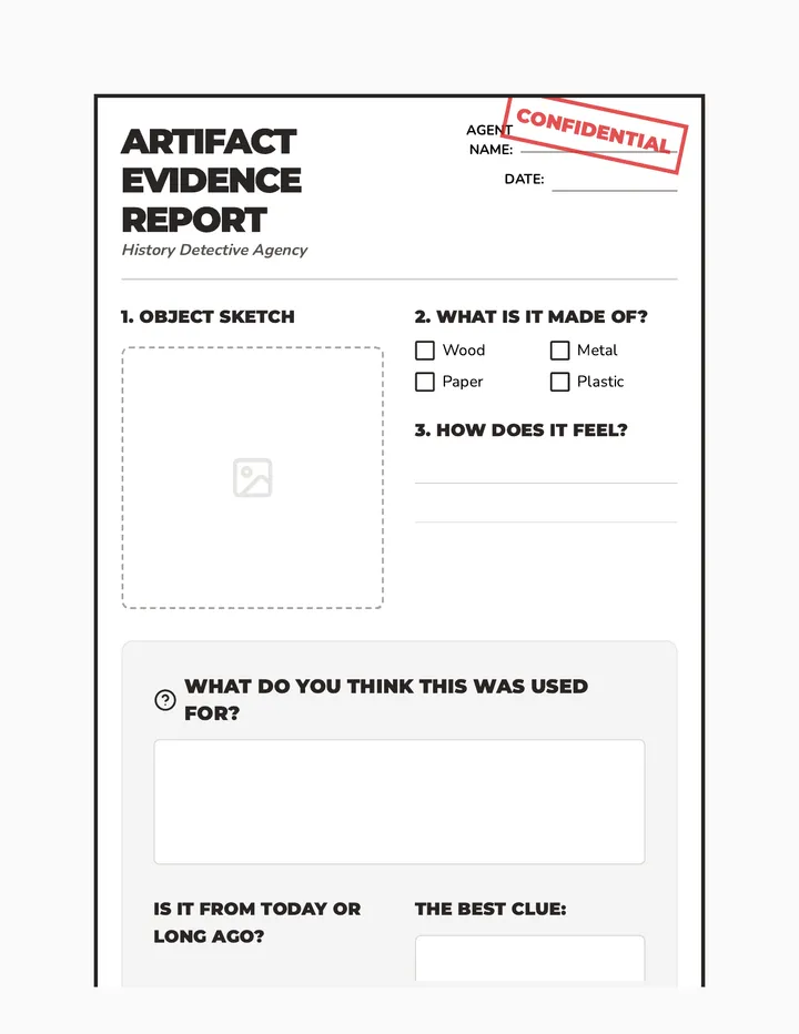 Evidence Report Worksheet
