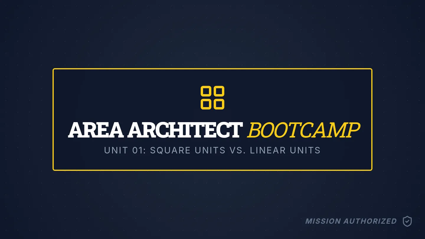 Area Bootcamp Slides
