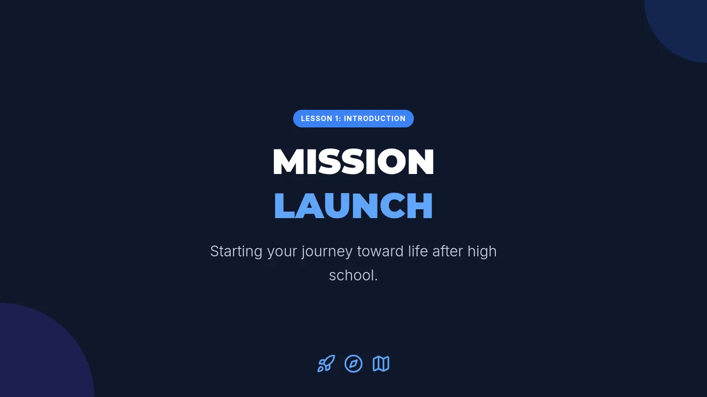 Mission Launch Slides