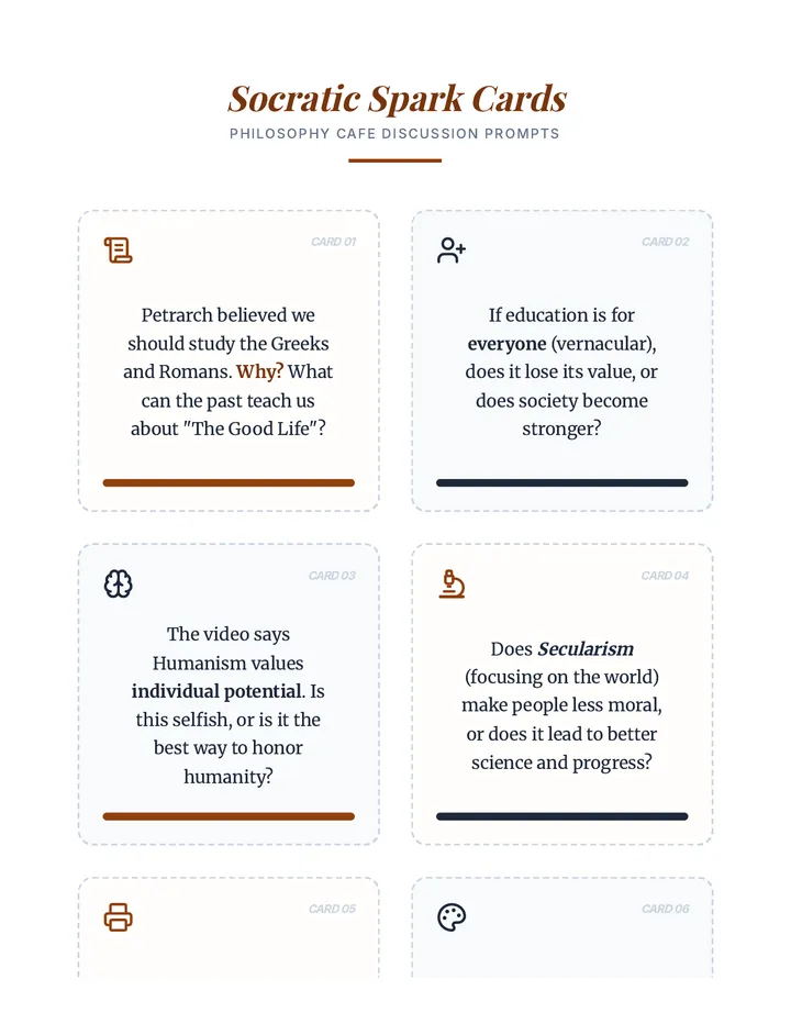 Socratic Spark Cards
