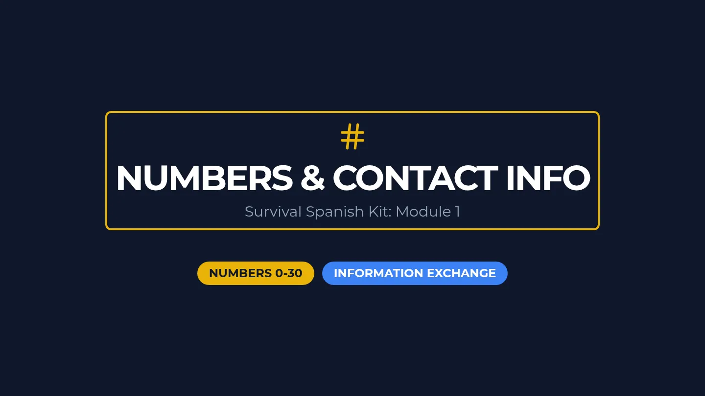 Contact Info Slides