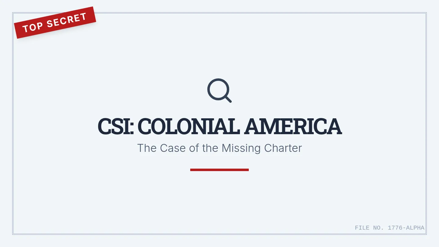 Colonial Caper Slides