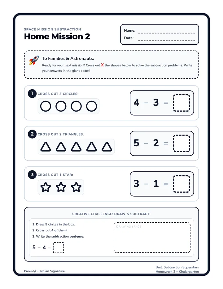 Star Subtraction Homework 2