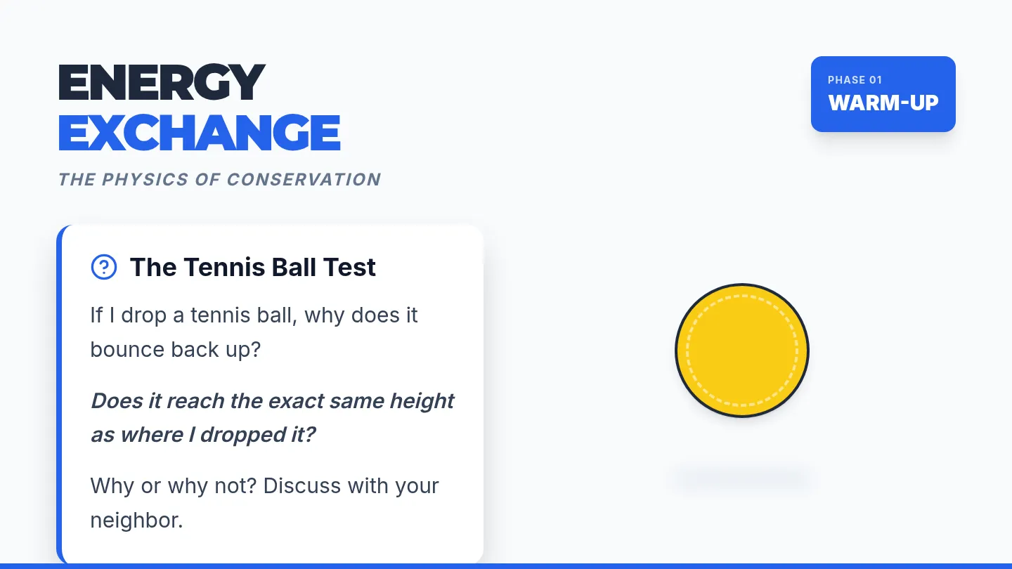Energy Exchange Slides