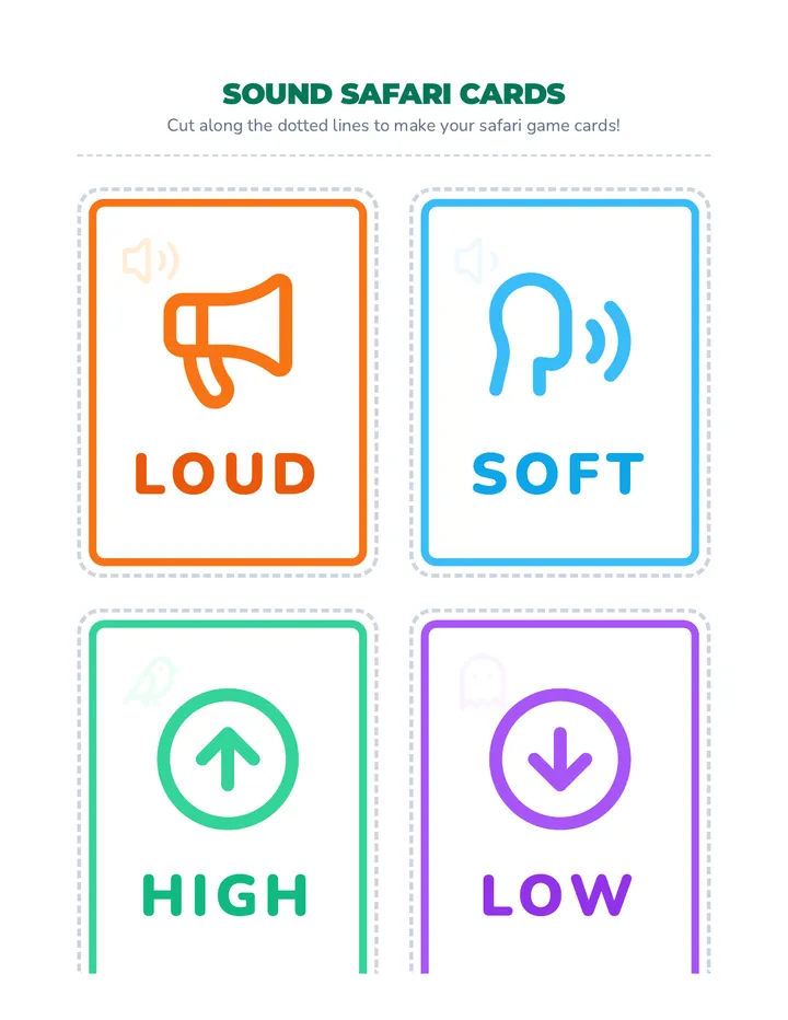 Sound Safari Sorting Cards