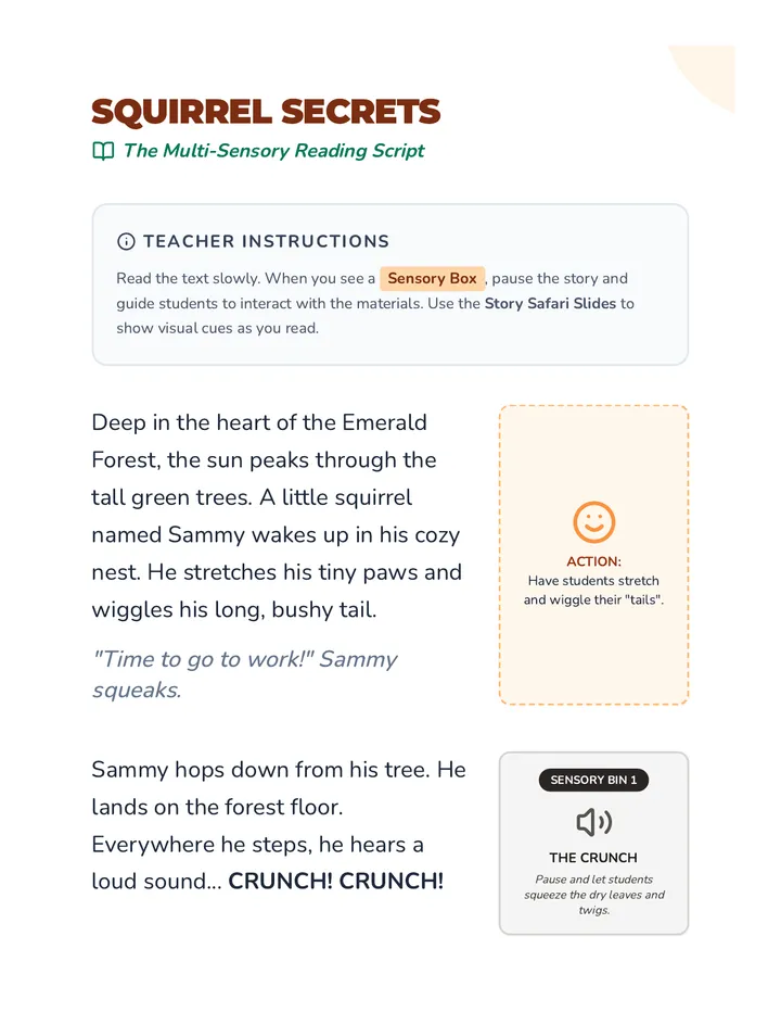 Squirrel Secrets Script