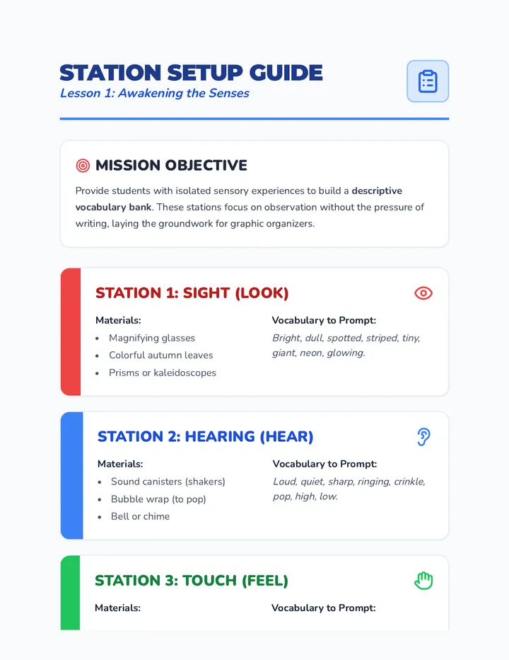 Station Setup Guide