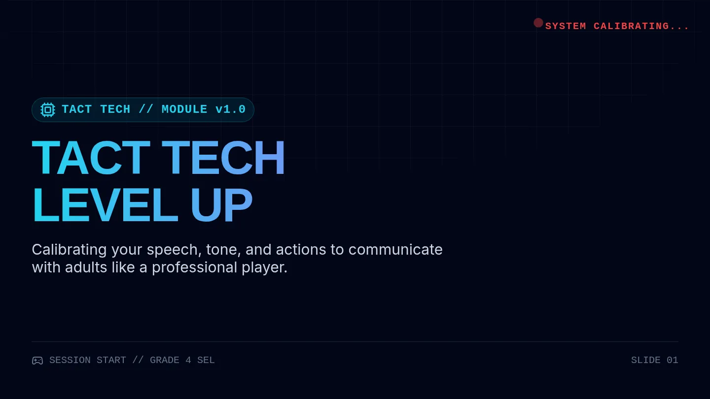 Tact Tech Calibration Slides