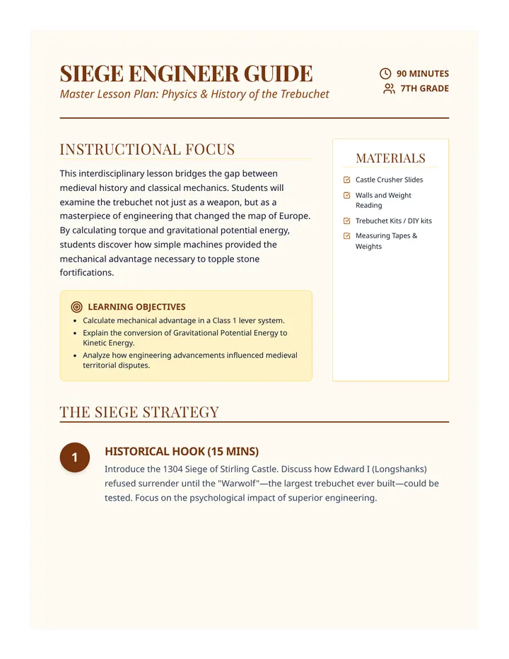 Engineer Manual Teacher Guide