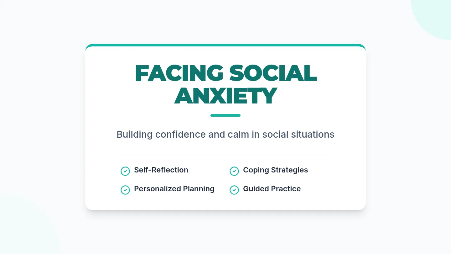 Facing Social Anxiety Slides