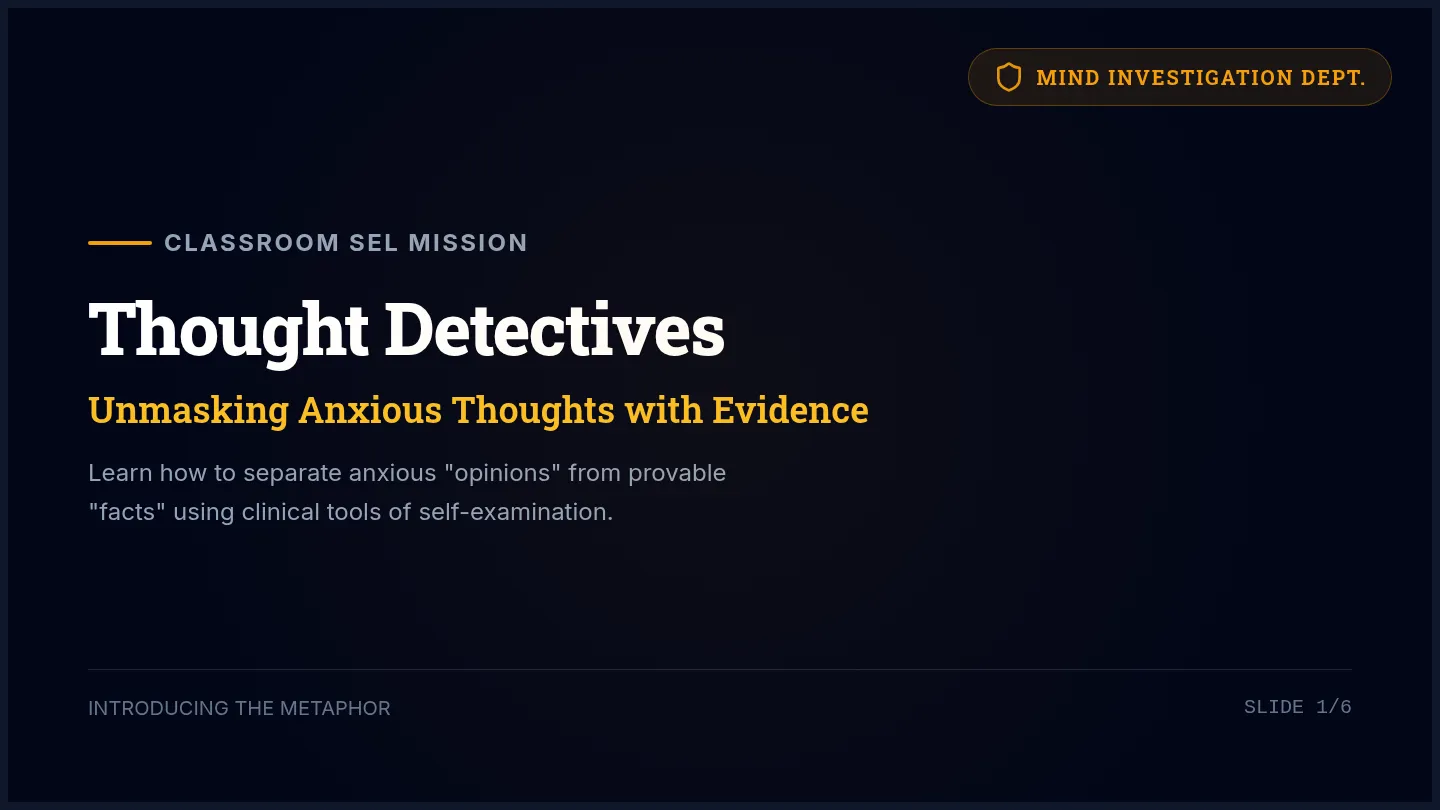 Thought Detectives Slides