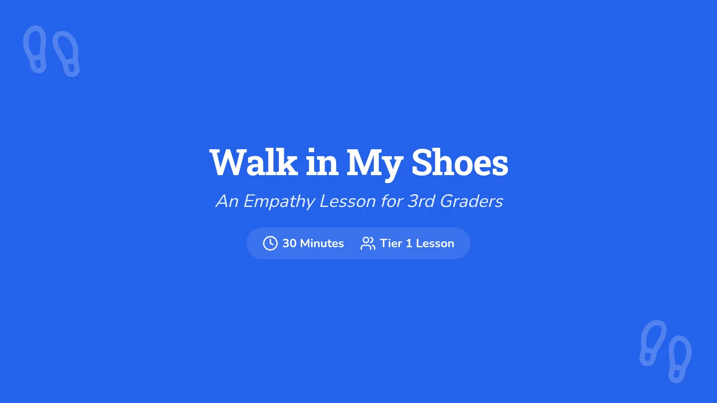 Walk in My Shoes Slides