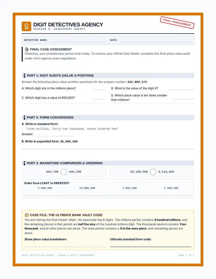Mission Millions Quiz