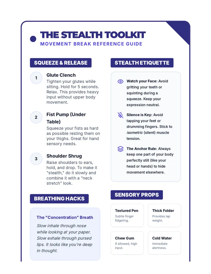 Stealth Toolkit Reference Sheet