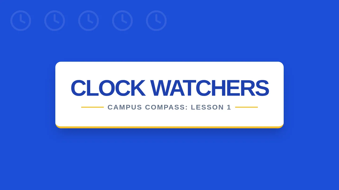 Clock Watchers Slides