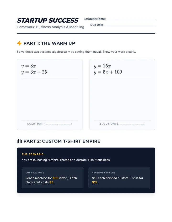 Startup Success Homework