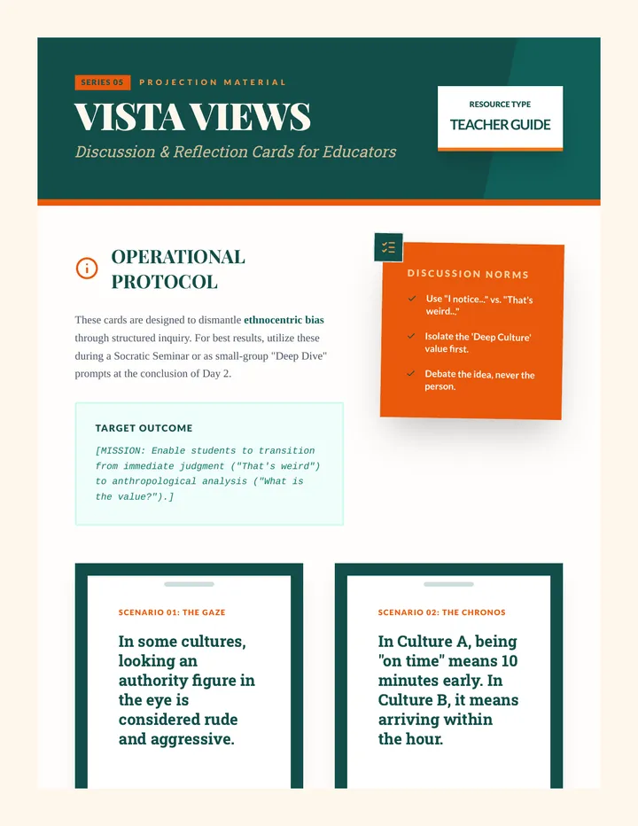 Vista Views Cards