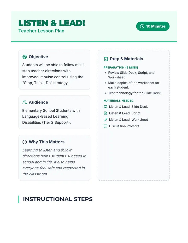 Listen and Lead • Lesson • Lenny.com